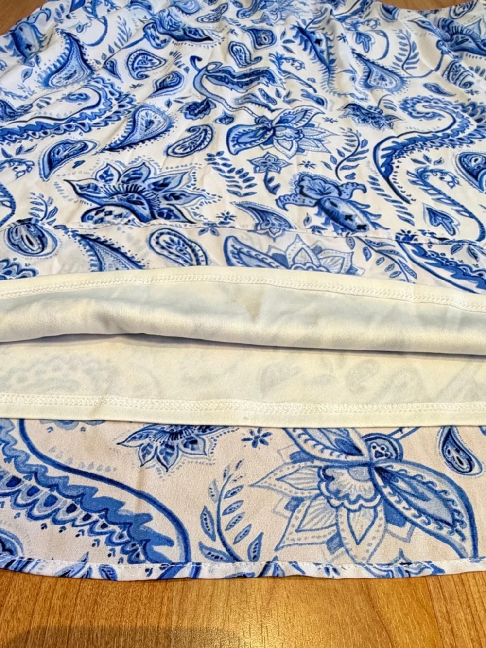 Show Me Your MuMu Women’s Gomez Paisley Print Sleeveless Halter Dress Size L - Picture 7 of 10